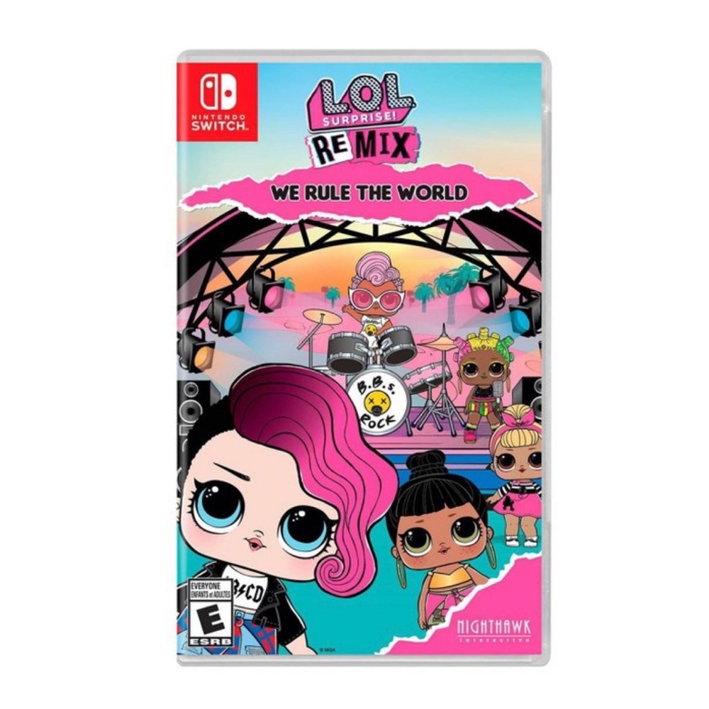 NWT L.O.L. Surprise! Remix: We Rule The World Nintendo Switch Game